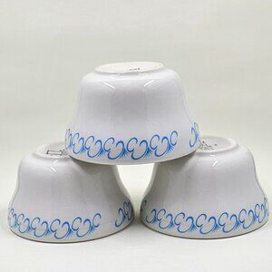 70's Jackson Custom China Tulip U/H Bouillon Cup Restaurant Ware (set of 3)